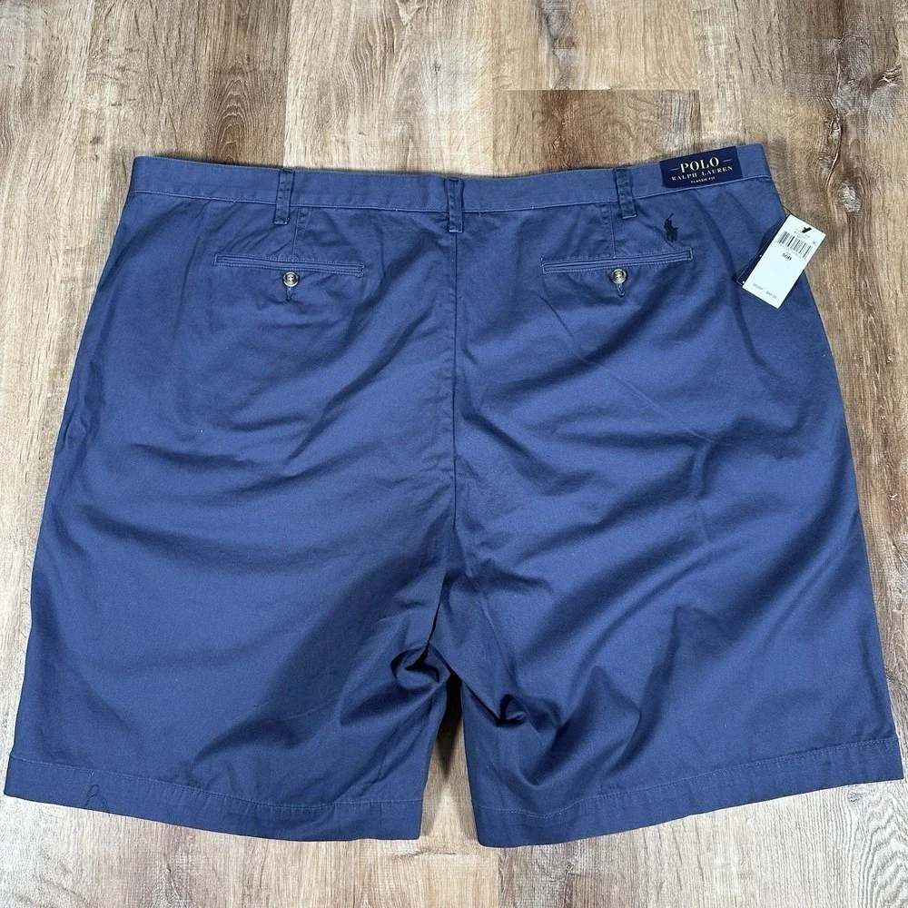 NEW Polo Ralph Lauren Men's 50B Classic Fit Chino Shorts Navy 50 Big